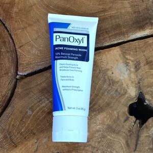 Panoxyl acne foaming wash